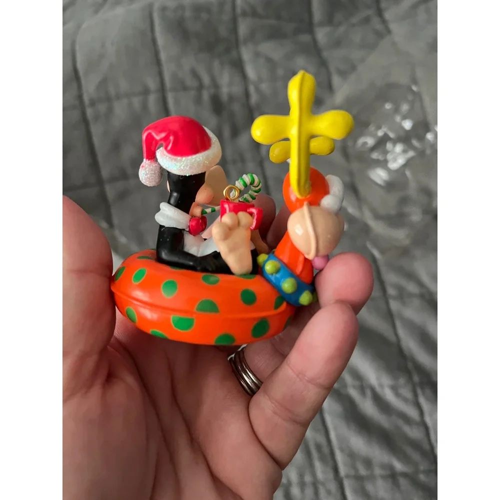 Carlton Cards‎ Heirloom Ornament 2002 Bloom County Joy Riding with Opus N' Bill